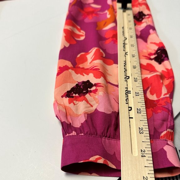 DR 2 Floral Blouse NWOT Size XXL , Fashionable Lghtweigth - Picture 8 of 8